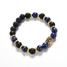 Rope Chain Natural Stone For Men And Women Jewelry S Elastic Charm Bracelet Mujer Tiger Eye Stone Buddha Beads Bracelet J4U66