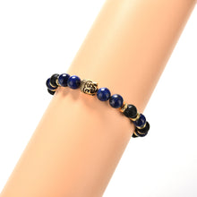 Rope Chain Natural Stone For Men And Women Jewelry S Elastic Charm Bracelet Mujer Tiger Eye Stone Buddha Beads Bracelet J4U66