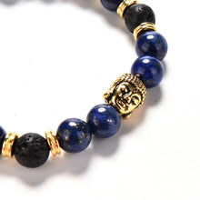 Rope Chain Natural Stone For Men And Women Jewelry S Elastic Charm Bracelet Mujer Tiger Eye Stone Buddha Beads Bracelet J4U66