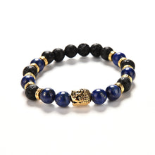Rope Chain Natural Stone For Men And Women Jewelry S Elastic Charm Bracelet Mujer Tiger Eye Stone Buddha Beads Bracelet J4U66