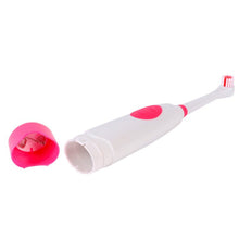 Rotary Electric Toothbrush No Rechargeable Tooth Brush Electric With 2 Brush Heads Blue Dental Care LE4 J4U66