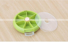 Rotatable 7 Days Environmental Portable Drug Storage Box Week Pill Medicine Case J4U66