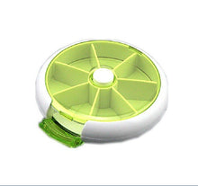 Rotatable 7 Days Environmental Portable Drug Storage Box Week Pill Medicine Case J4U66