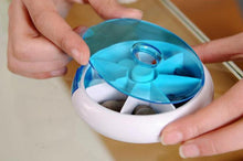 Rotatable 7 Days Environmental Portable Drug Storage Box Week Pill Medicine Case J4U66