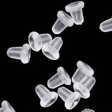 Rubber Earring Backs Stoppers Earnuts Stud Earring Stopper Back Plugs DIY Jewelry Findings Accessories 100pcs J4U66