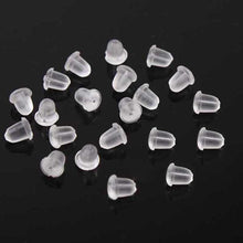 Rubber Earring Backs Stoppers Earnuts Stud Earring Stopper Back Plugs DIY Jewelry Findings Accessories 100pcs J4U66