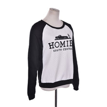 S-2XL White Black Women Pullover Long Sleeve Casual Sweatshirts Women Letter Clothing J4U66