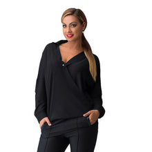 s xxxl white plus size women blouses v neck long sleeve pocket-shirts women tops vintage blusas femininas J4U66