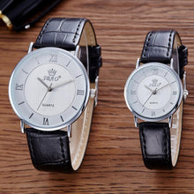 Women Men Retro Simple Series Of High-end Leisure Couples Stainless Steel Watch Gift for Lovers relogio masculino J4U66