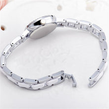 Flower Style Sliver Watch Brand Watch Women Diamond Wristwatch Ladies Watch ClockWristwatches Stainless Watch J4U66