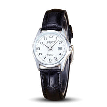 FashionWomen Men Retro Calendar Couple High-grade Business Belt Watch Gift for Lovers relogio masculino J4U66