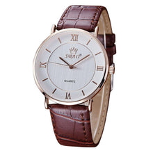 FashionWomen Men Retro Simple Temperament Couple High-grade Business Belt Watch Gift for Lovers relogio masculino J4U66