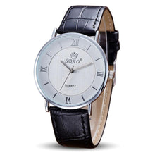 FashionWomen Men Retro Simple Temperament Couple High-grade Business Belt Watch Gift for Lovers relogio masculino J4U66