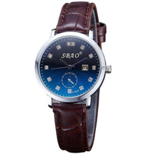 Fashion Women Men Retro Simple Temperament Calendar Couple High-grade Business Belt Watch Gift for Lovers relogio masculino J4U66