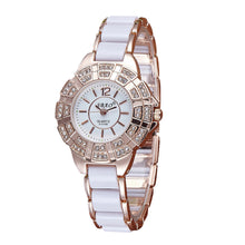 Glod Sliver Fashion High - end Watches Diamond women Ladies dress quartz watch bracelet watch montre femme relogio feminino J4U66