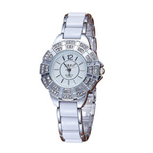 Glod Sliver Fashion High - end Watches Diamond women Ladies dress quartz watch bracelet watch montre femme relogio feminino J4U66
