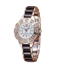 Glod Sliver Fashion High - end Watches Diamond women Ladies dress quartz watch bracelet watch montre femme relogio feminino J4U66
