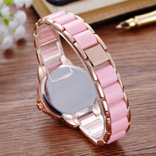 Glod Sliver Fashion High - end Watches Diamond women Ladies dress quartz watch bracelet watch montre femme relogio feminino J4U66