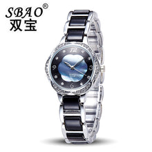 Glod women Ladies dress quartz watch Elegant Fashion Mother Of Pearl Dial bracelet watch montre femme relogio feminino J4U66