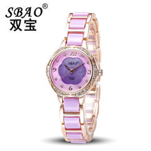 Glod women Ladies dress quartz watch Elegant Fashion Mother Of Pearl Dial bracelet watch montre femme relogio feminino J4U66