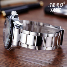 Luxury Men's Circular Dial 3 Movement Stainless Steel Strap Quartz Wrist Watch Business Quartz-Watch Relogio Masculino J4U66