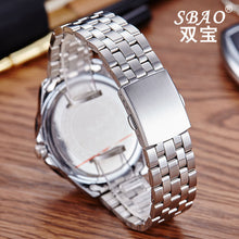 Luxury Men's Circular Dial 3 Movement Stainless Steel Strap Quartz Wrist Watch Men Sports Quartz-Watch Relogio Masculino J4U66