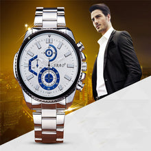 Luxury Men's Watch Stainless Steel Band Waterproof Quartz Business Wristwatch Men Sports Quartz-Watch Relogio Masculino J4U66