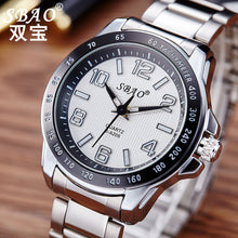 Men Sports Luxury Men's Watch Stainless Steel Band Waterproof Quartz Business Quartz-Watch Wristwatch Relogio Masculino J4U66