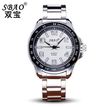 Men Sports Luxury Men's Watch Stainless Steel Band Waterproof Quartz Business Quartz-Watch Wristwatch Relogio Masculino J4U66