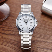 Wrist Watch Men Fashion Luxury Date Stainless Steel Band Quartz Sport Analog Quartz-Watch Wristwatch Relogio Masculino J4U66
