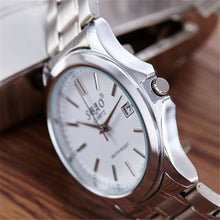 Wrist Watch Men Fashion Luxury Date Stainless Steel Band Quartz Sport Analog Quartz-Watch Wristwatch Relogio Masculino J4U66