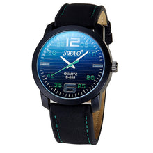 Wrist Watch Men Fashion Personality Trends Blu-ray Calendar High-grade Business Belt Quartz Analog Watch Relogio Masculino J4U66