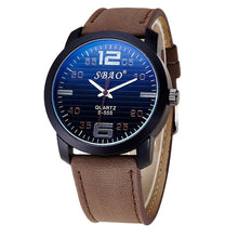 Wrist Watch Men Fashion Personality Trends Blu-ray Calendar High-grade Business Belt Quartz Analog Watch Relogio Masculino J4U66