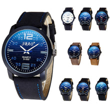 Wrist Watch Men Fashion Personality Trends Blu-ray Calendar High-grade Business Belt Quartz Analog Watch Relogio Masculino J4U66