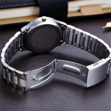 Wrist Watch Men Luxury Men's watch stainless steel calendar quartz watch waterproof Business Quartz-Watch Relogio Masculino J4U66