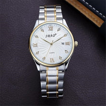 Wrist Watch Men Luxury Men's watch stainless steel calendar quartz watch waterproof Business Quartz-Watch Relogio Masculino J4U66