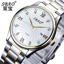 Wrist Watch Men Luxury Men's watch stainless steel calendar quartz watch waterproof Business Quartz-Watch Relogio Masculino J4U66
