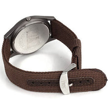 Fashion Sport Outdoor Men's Date Quartz Analog Wrist Watch Military Sports Canvas Strap Unisex Army Style Watch Homme Reloj J4U66