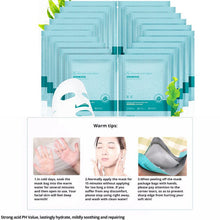 SOON PURE Hyaluronic Acid Whitening Repair Essence Facial Silk Mask Face Skin Care J4U66