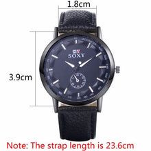 Luxury Brand Fashion Men Watches Leather Analog Quartz Dial Wrist Watch Men Casual Girl Dress Reloj Mujer Relojes Hombre J4U66