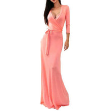 Saias Para As Mulheres Sexy Women Long Bodycon Dress Casual Bohemian Solid Dresses Vestidos J4U66