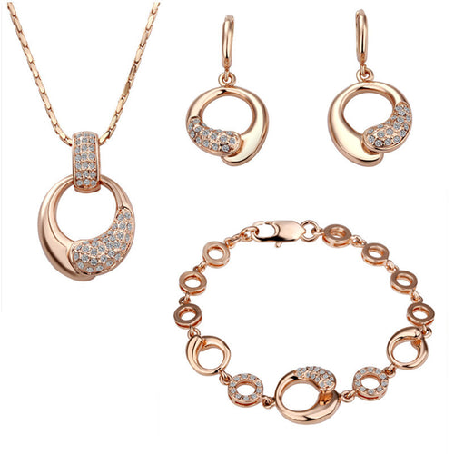 18k gold plated jewelry set jewellery  127 J4U66