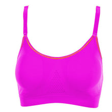 Seamless Racerback Padded Push Up Fitness S Bra Stretch Workout Crop TopsJFY66