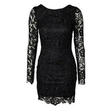 exy Women Lace Backless Clubwear Bodycon Mini Dress J4U66