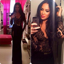 Women Sexy Long Lace Bridesmaid Formal Gown Ball Party Dress Women Dress J4U66