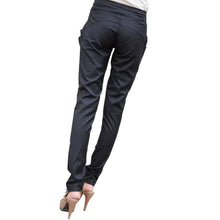 Office Lady Elegant Long Trousers Women Skinny Long Trousers OL Casual Bow Knot Harem Slim Comfy Pants J4U66