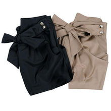 Office Lady Elegant Long Trousers Women Skinny Long Trousers OL Casual Bow Knot Harem Slim Comfy Pants J4U66