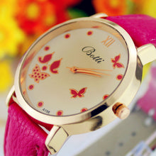 Luxury Elegant Women's Watch Stainless steel Leather Brand Wristwatch Fashion Ladies Dress Watch  J4U66
