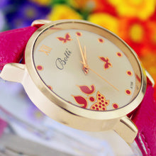 Luxury Elegant Women's Watch Stainless steel Leather Brand Wristwatch Fashion Ladies Dress Watch  J4U66