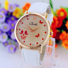 Luxury Elegant Women's Watch Stainless steel Leather Brand Wristwatch Fashion Ladies Dress Watch  J4U66